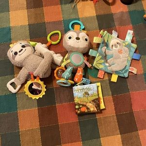 Infant / Toddler Fischer Price Slo Much Fun Sloth, Bright Starts Sloth and more